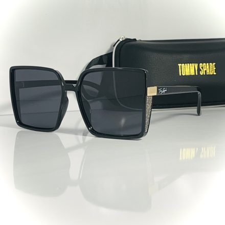 Tommy Spade TS9144 női TS2221-1 női fekete polarizált napszemüveg 58-19-137 /kac
