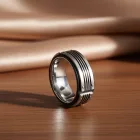 Fossil férfi nemesacél gyűrű JF83553 60 (19.1 mm ?) /kac 1 napos szállítás 