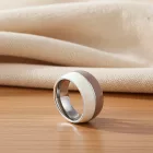 Esprit Női gyűrű nemesacél Marin 68 bézs / fehér ESRG11563B170 (17.8 mm ?) /kac 1 napos szállítás  féláron
