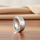 s.Oliver ékszer férfi gyűrű nemesacél ezüst 203397 66 (21.0 mm ?) /kac 1 napos szállítás  féláron