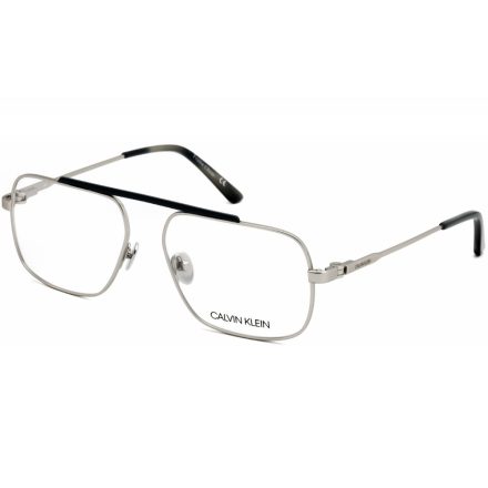 Calvin Klein CK18106 045 szemüvegkeret ezüst/Navy / Clear lencsék férfi /kac