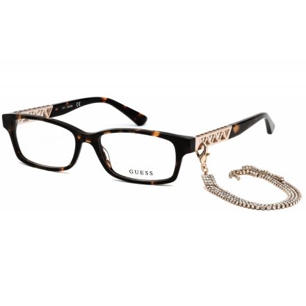 Guess GU2785 szemüvegkeret sötét barna/clear demo lencsék női /kac