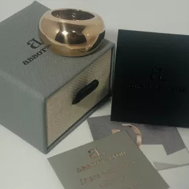   Abbott Lyon női gyűrű ékszer rosegold színben small, belső átmérő: 17mm AL3374 /kac 1 napos szállítás  féláron