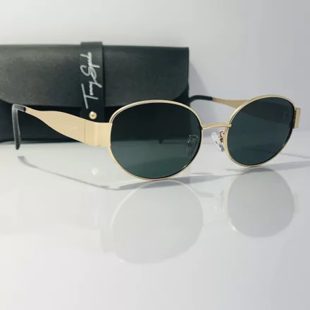 Tommy Spade TS9152 női polarizált napszemüveg zöld  arany /kamptsp 1 napos szállítás