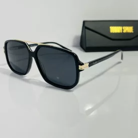   Tommy Spade TS4303 A férfi polarizált napszemüveg fekete / 1 napos szállítás