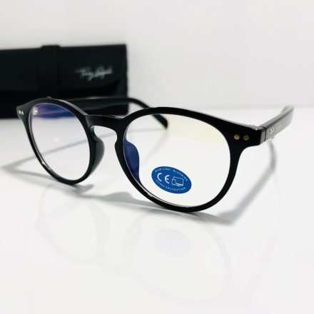 Tommy Spade TS9133 férfi női unisex kékfény szqrQ monitor szemüveg szemüvegkeret fekete 1864 