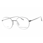Porsche Design P8383 szemüvegkeret szürke/Clear demo lencsék férfi /kac 1 napos szállítás