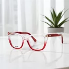 Moschino MOS603 szemüvegkeret köves piros/Clear demo lencsék női /kac 1 napos szállítás