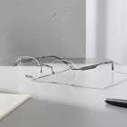 Hugo Boss BOSS 1265/D 9T9 szemüvegkeret matt ruténium kék/Clear demo lencsék férfi /kac 1 napos szállítás