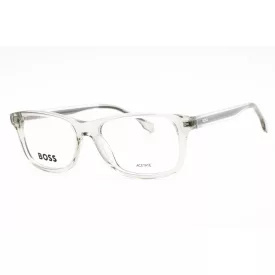   Hugo Boss BOSS 1547 szemüvegkeret átlátszó sötét szürke/Clear demo lencsék férfi /kac 1 napos szállítás