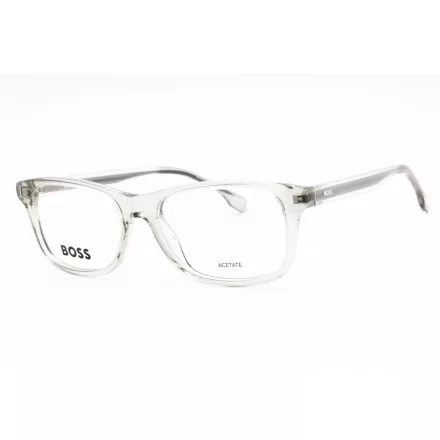 Hugo Boss BOSS 1547 szemüvegkeret átlátszó sötét szürke/Clear demo lencsék férfi /kac 1 napos szállítás
