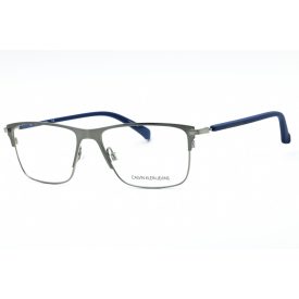   Calvin Klein CK Jeans CKJ21400 008 szemüvegkeret szatén szürke/Clear Demo lencsék férfi /kac 1 napos szállítás