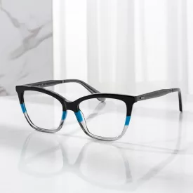   Calvin Klein CK23545 szemüvegkeret fekete/kék/szürke/Clear demo lencsék női /kac 1 napos szállítás