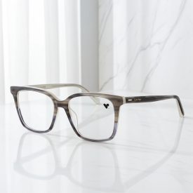   Calvin Klein CK22540 szemüvegkeret csíkos szürke/Clear demo lencsék női /kac 1 napos szállítás