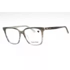 Calvin Klein CK22540 szemüvegkeret csíkos szürke/Clear demo lencsék női /kac 1 napos szállítás