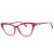 Tom Ford FT5825-B szemüvegkeret csillógó fuxia/Clear/kék-világos blokk lencsék női /kac 1 napos szállítás