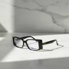Max Mara MM5157-B szemüvegkeret csillógó fekete/clear demo lencsék női /kac 1 napos szállítás