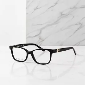   Guess GU50227 szemüvegkeret csillógó fekete/clear demo lencsék női /kac 1 napos szállítás