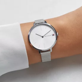   Tommy Hilfiger női ezüst óra karóra /kac 1 napos szállítás