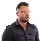 Police szemüvegkeret VPL563 858M 52 férfi /kac 1 napos szállítás