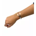 Calvin Klein Truly női két tónusú karperec, nemesacél Karkötő, Ékszer KJ8JPF2001, ezüst/rózsa arany Méret: XS /kac 1 napos szállítás