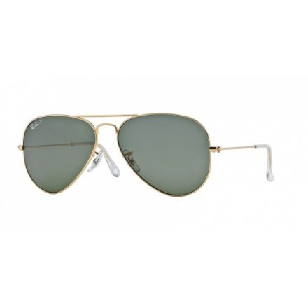 Ray-Ban Aviator nagyméretű fém RB3025 001/58 Napszemüveg Polarizált Unisex férfi női