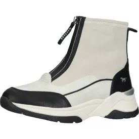   Comfortable MUSTANG boka csizma cipő nőknek 1438-501-243 fehér Méret: 40 /kac 1 napos szállítás