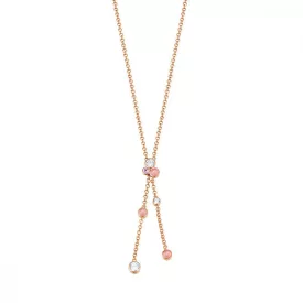   Esprit Női Lánc nyaklánc ezüst rosegold cirkónia Sweet Parfait ESNL93189B420
