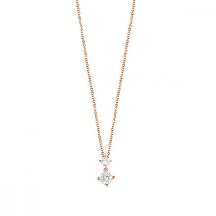 Esprit Női Lánc nyaklánc ezüst rosegold cirkónia Svelte Sparkle ESNL92460C400