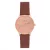 NEXO DENMARK Női óra karóra Pituffik rosegold arany barna 2551L
