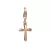 Esprit nyaklánc kiegészítő Charms ezüst rosegold Belief kereszt ESCH91431B000