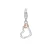 Esprit nyaklánc kiegészítő Charms ezüst rosegold Zirkonien Affection ESCH91592D000