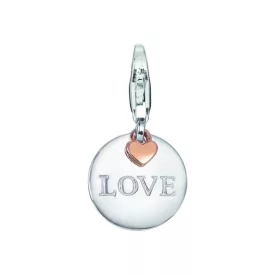   Esprit nyaklánc kiegészítő Charms ezüst rosegold Medal Love ESCH91587D000