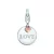 Esprit nyaklánc kiegészítő Charms ezüst rosegold Medal Love ESCH91587D000