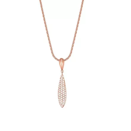 Esprit Női Lánc nyaklánc nemesacél rosegold cirkónia Iraya ESNL03370C420