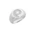 Misaki Női gyűrű ezüst SPIRALE QCURSPIRALE 50 (15.9 mm Ø)