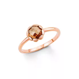   s.Oliver ékszer Női gyűrű ezüst cirkónia Roségold SO1294 52 (16.5 mm Ø)