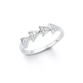   s.Oliver ékszer Női gyűrű ezüst cirkónia SO1324 54 (17.2 mm Ø)