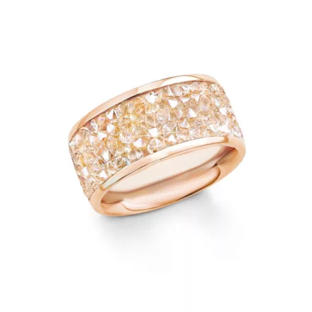 s.Oliver ékszer Női gyűrű nemesacél Roségold SO1358 56 (17.8 mm Ø)