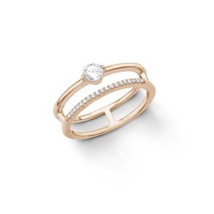 s.Oliver ékszer Női gyűrű ezüst Roségold cirkónia 201261 56 (17.8 mm Ø)
