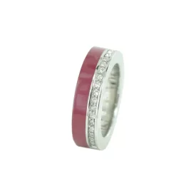   Esprit Női gyűrű nemesacél Marin 68 glam ezüst / rot ESRG11565J 50 (15.9 mm Ø)
