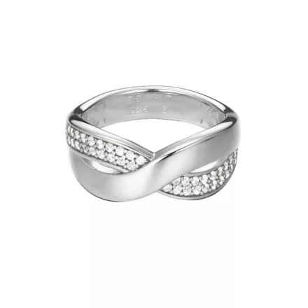 Esprit Női gyűrű ezüst cirkónia Vibrant ESRG92443A1 53 (16.8 mm Ø)