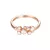 Esprit Női gyűrű ezüst rosegold cirkónia Symphony ESRG92843C1 57 (18.1 mm Ø)