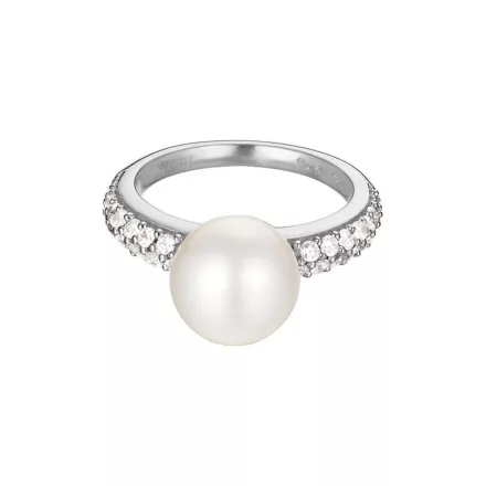 Esprit Női gyűrű ezüst cirkónia Gyöngy Sphere ESRG92300A1 57 (18.1 mm Ø)