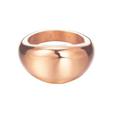 Esprit Női gyűrű nemesacél rosegold Organic ESRG12383C1 57 (18.1 mm Ø)
