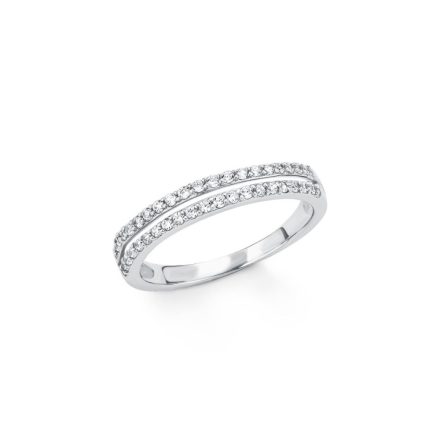 s.Oliver ékszer Női gyűrű ezüst cirkónia 201509 56 (17.8 mm Ø)
