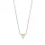 Esprit Női Lánc nyaklánc nemesacél rosegold cirkónia JW50215 ESNL03115D420