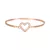 Esprit Női karkötő JW50225 nemesacél rosegold szív ESBA01299C600