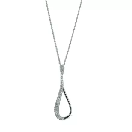 Esprit Collection Női Lánc nyaklánc ezüst cirkónia ELNL92948A800