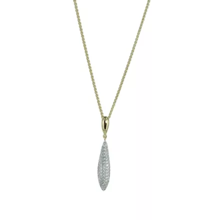 Esprit Collection Női Lánc nyaklánc ezüst arany cirkónia ESNL93370B420